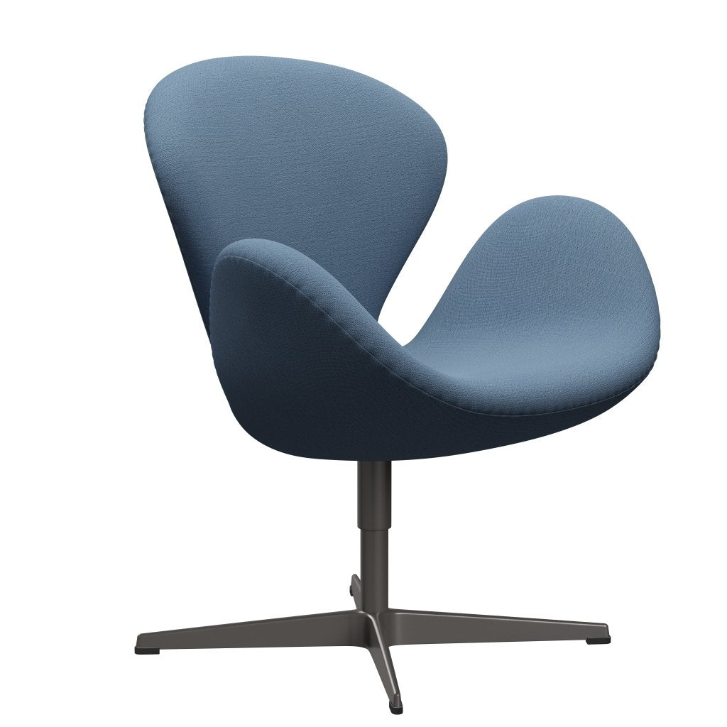 [product_category]-Fritz Hansen Swan Lounge Chair, Warm Graphite/Christianshavn Light Blue-Fritz Hansen-3320-CH1152-WGBASE-FRI-2