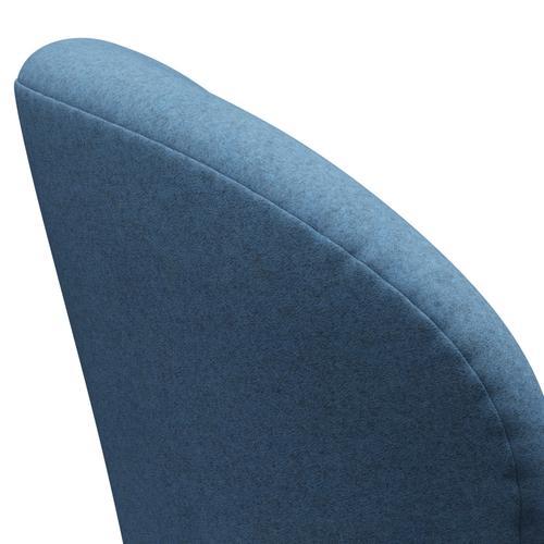 [product_category]-Fritz Hansen Swan Lounge Chair, Warm Graphite/Divina Melange Light Blue-Fritz Hansen-3320-DIM731-WGBASE-FRI-5