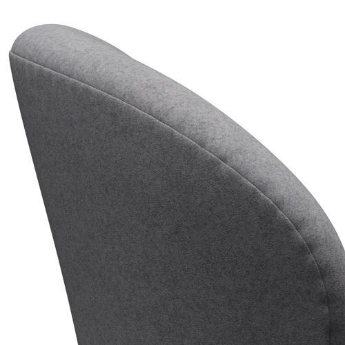 [product_category]-Fritz Hansen Swan Lounge Chair, Warm Graphite/Divina Melange Stone Grey-Fritz Hansen-3320-DIM147-WGBASE-FRI-5