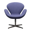  Swan Lounge Chair Warm Graphite/Divina Melange Violet Light