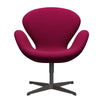  Swan Lounge Chair Warm Graphite/Divina Pink Dark