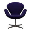  Swan Lounge Chair Warm Graphite/Divina Violet Dark (692)