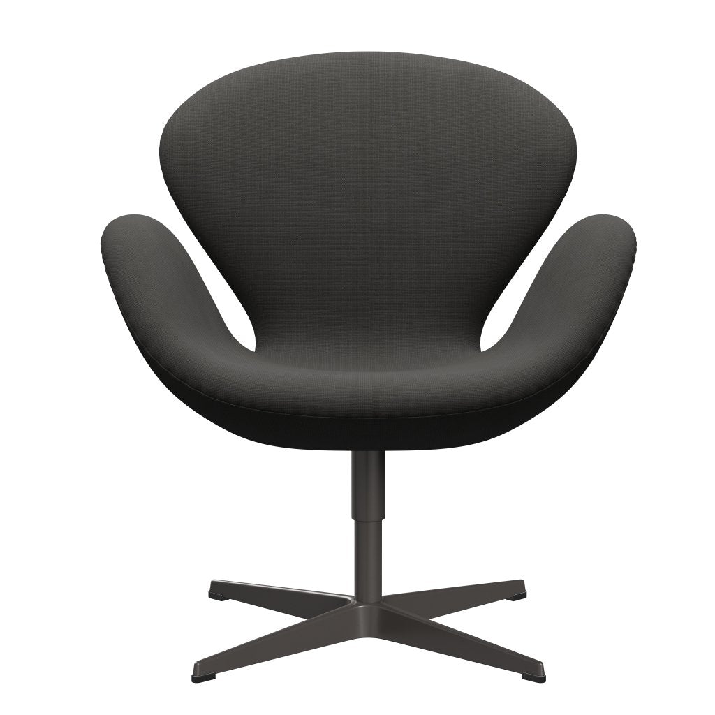 [product_category]-Fritz Hansen Swan Lounge Chair, Warm Graphite/Fame Brown (61060)-Fritz Hansen-3320-F61060-WGBASE-FRI-1