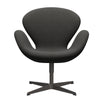  Swan Lounge Chair Warm Graphite/Fame Brown (61060)