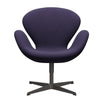  Swan Lounge Chair Warm Graphite/Fame Violet Dark