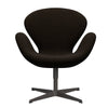  Swan Lounge Chair Warm Graphite/Hallingdal Black/Brown