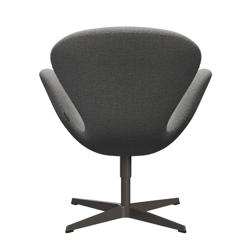 [product_category]-Fritz Hansen Swan Lounge Chair, Warm Graphite/Re Wool Wool White/Natural-Fritz Hansen-3320-REW108-WGBASE-FRI-4