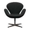  Swan Lounge Chair Warm Graphite/Steelcut Dark Brown (380)