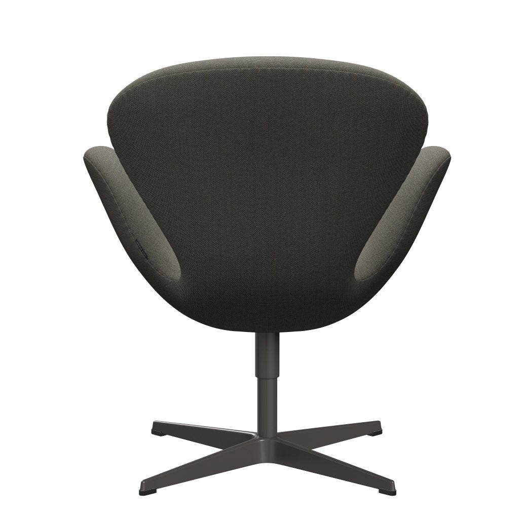 [product_category]-Fritz Hansen Swan Lounge Chair, Warm Graphite/Steelcut Trio Light Brown-Fritz Hansen-3320-STR253-WGBASE-FRI-4