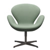 Fritz Hansen Swan Lounge Chair, Warm Graphite/Tonus Mint Green