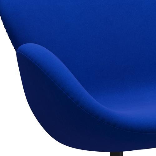 [product_category]-Fritz Hansen Swan Sofa 2 Seater, Black Lacquered/Divina Blue-Fritz Hansen-3321-DIV756-BLLA-FRI-7