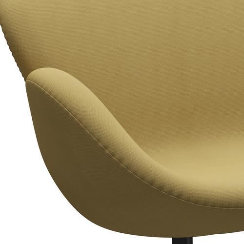 [product_category]-Fritz Hansen Swan Sofa 2 Seater, Black Lacquered/Fame Beige (62068)-Fritz Hansen-3321-F62068-BLLA-FRI-7