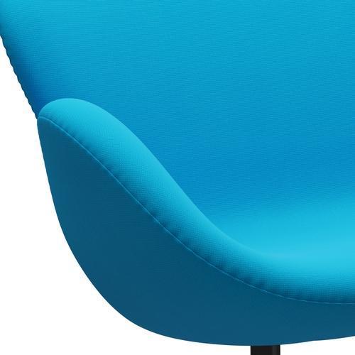 [product_category]-Fritz Hansen Swan Sofa 2 Seater, Black Lacquered/Fame Warm Turquoise-Fritz Hansen-3321-F66133-BLLA-FRI-7