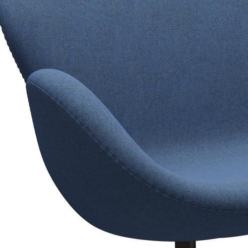 [product_category]-Fritz Hansen Swan Sofa 2 Seater, Brown Bronze/Re Wool Blue/Natural-Fritz Hansen-3321-REW758-BBBASE-FRI-7