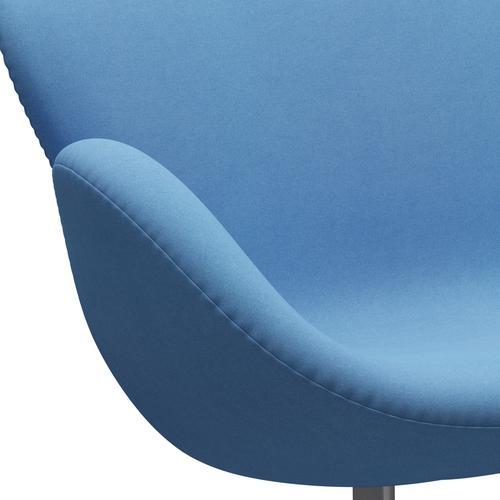 [product_category]-Fritz Hansen Swan Sofa 2 Seater, Silver Grey/Divina Light Blue (712)-Fritz Hansen-3321-DIV712-SGBASE-FRI-7