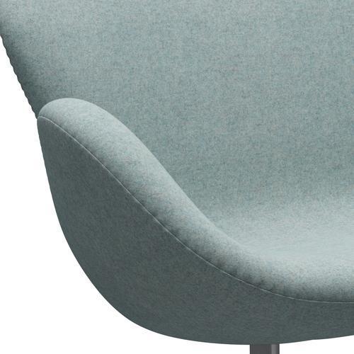 [product_category]-Fritz Hansen Swan Sofa 2 Seater, Silver Grey/Divina Md Mint-Fritz Hansen-3321-DMD813-SGBASE-FRI-7