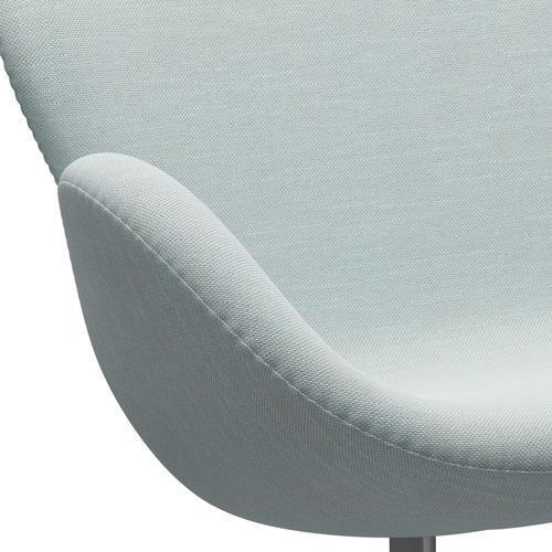 [product_category]-Fritz Hansen Swan Sofa 2 Seater, Silver Grey/Sunniva White/Light Blue-Fritz Hansen-3321-SV723-SGBASE-FRI-7