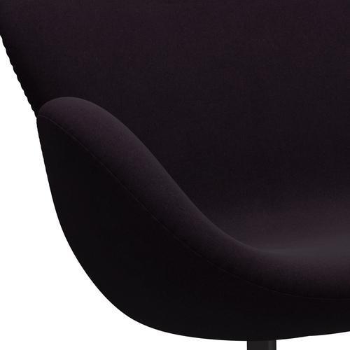 [product_category]-Fritz Hansen Swan Sofa 2 Seater, Warm Graphite/Divina Aubergine (376)-Fritz Hansen-3321-DIV376-WGBASE-FRI-7