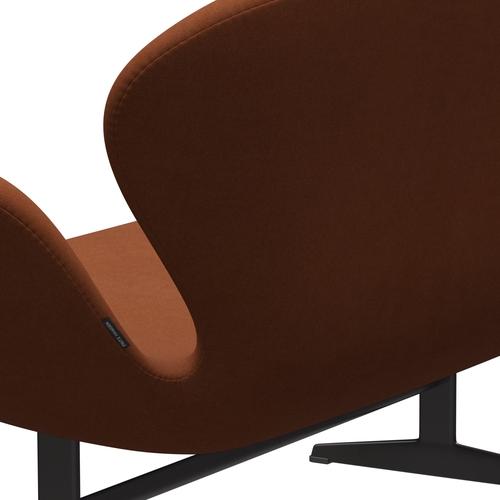 [product_category]-Fritz Hansen Swan Sofa 2 Seater, Warm Graphite/Divina Brown (346)-Fritz Hansen-3321-DIV346-WGBASE-FRI-5