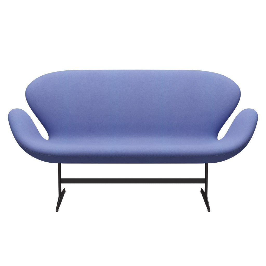 [product_category]-Fritz Hansen Swan Sofa 2 Seater, Warm Graphite/Divina Pastel Blue-Fritz Hansen-3321-DIV676-WGBASE-FRI-1