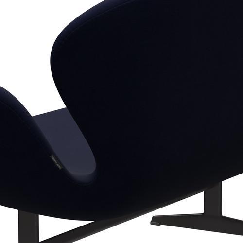 [product_category]-Fritz Hansen Swan Sofa 2 Seater, Warm Graphite/Fame Blackblue-Fritz Hansen-3321-F66132-WGBASE-FRI-5