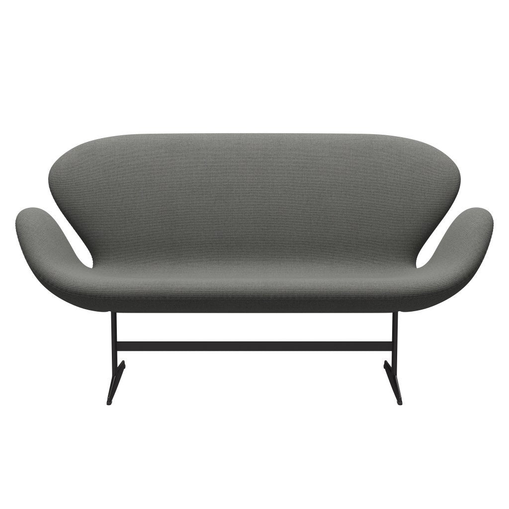 Fritz Hansen Swan Sofa 2-Sitzer, Warm Graphite/Re Wool Taupe/Natural