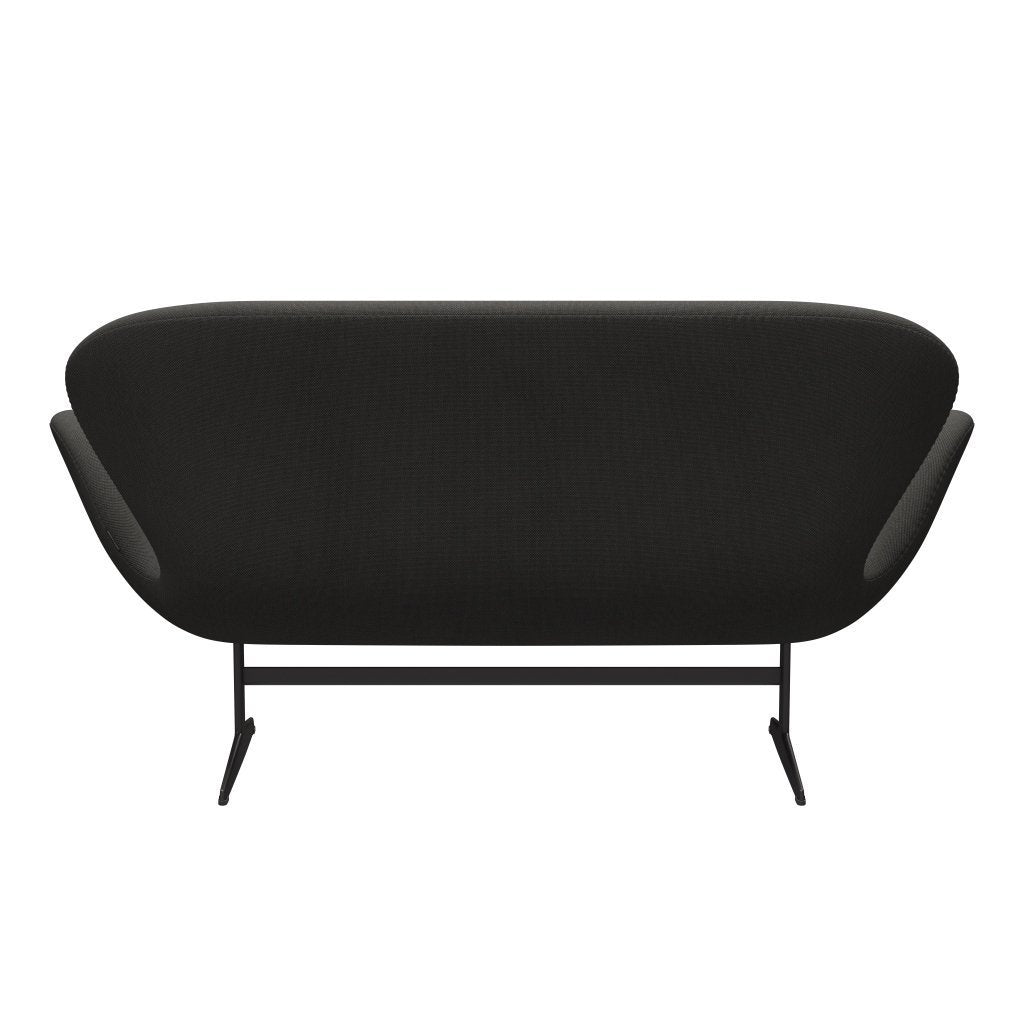 Fritz Hansen Swan Sofa 2-Sitzer, Warm Graphite/Steelcut Trio Dark Grey