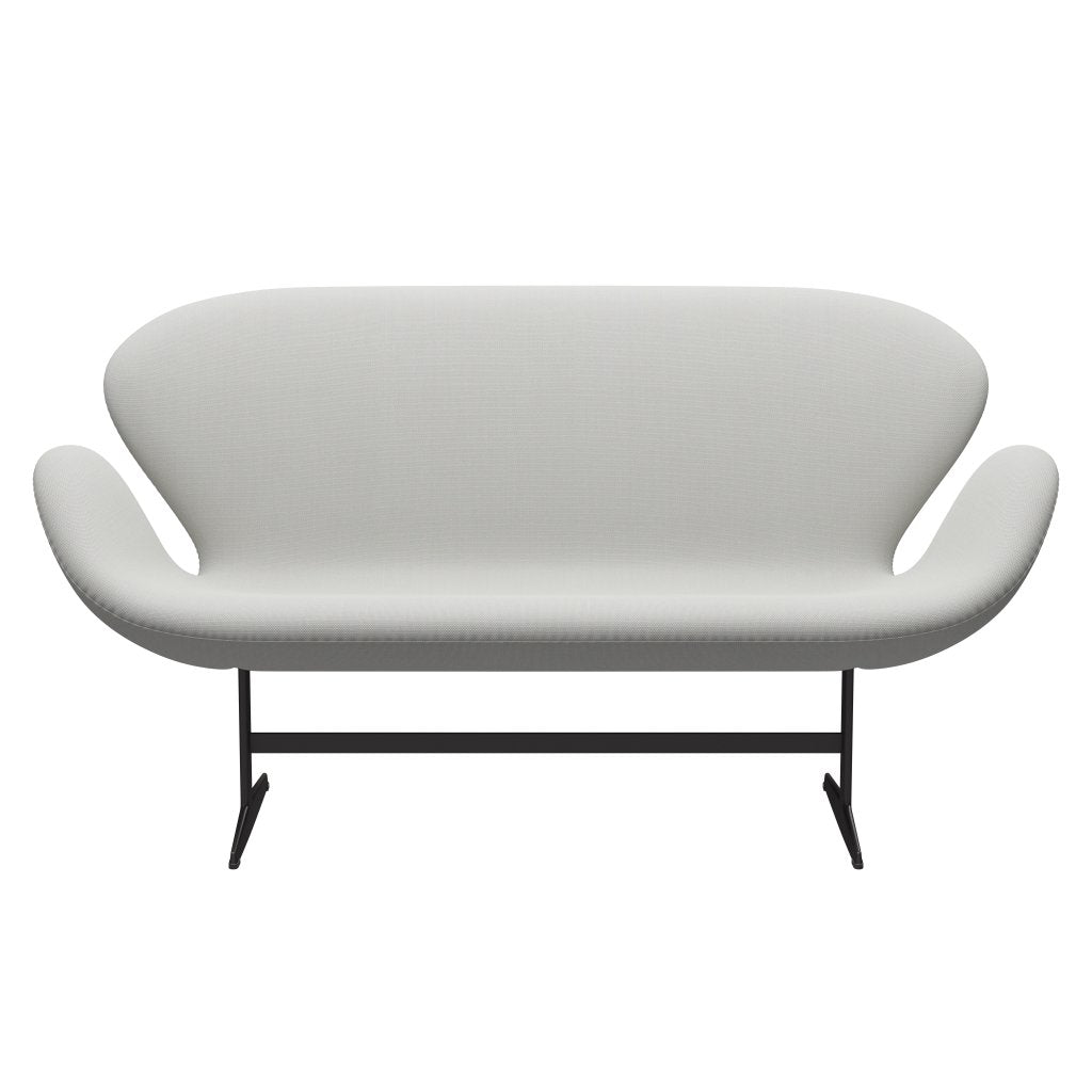 Fritz Hansen Swan Sofa 2-Sitzer, Warm Graphite/Steelcut Trio Delicate Mint Green