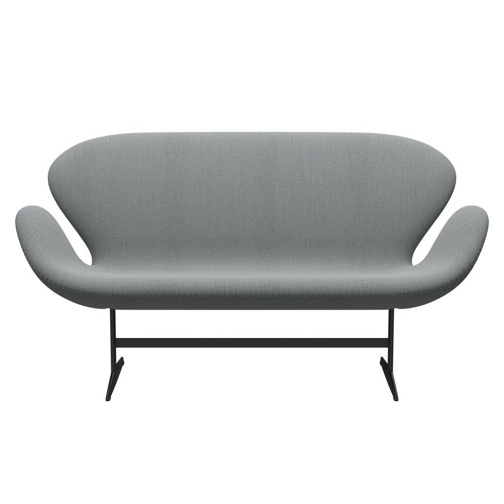 Fritz Hansen Swan Sofa 2-Sitzer, Warm Graphite/Steelcut Trio Grey