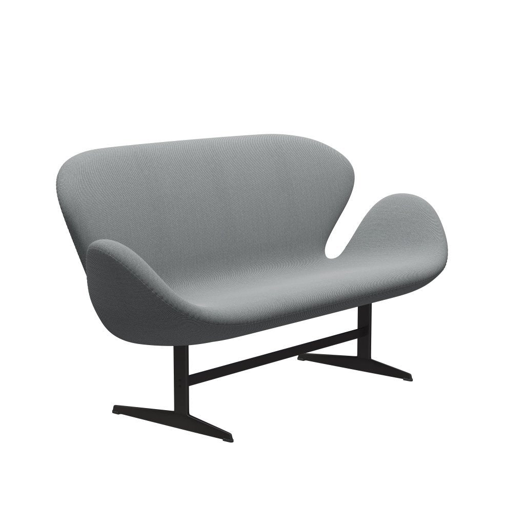 Fritz Hansen Swan Sofa 2-Sitzer, Warm Graphite/Steelcut Trio Grey