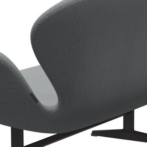 Fritz Hansen Swan Sofa 2-Sitzer, Warm Graphite/Steelcut Trio Grey