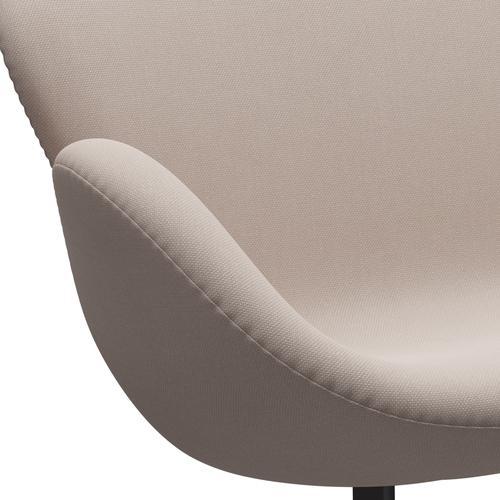 Fritz Hansen Swan Sofa 2-Sitzer, Warm Graphite/Steelcut Trio Light Beige