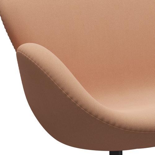 Fritz Hansen Swan Sofa 2-Sitzer, Warm Graphit/Stahlschnitt Trio Nude