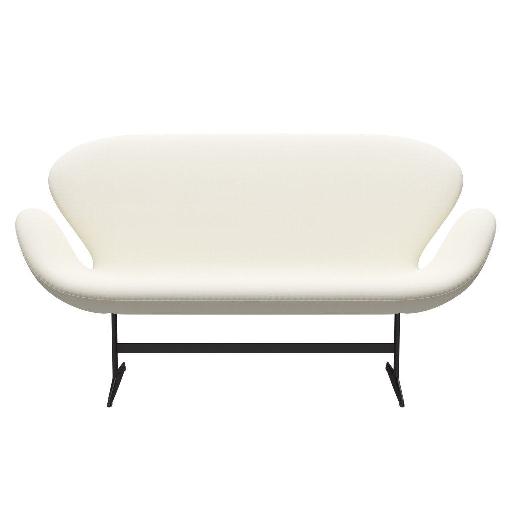 Fritz Hansen Swan Sofa 2-Sitzer, Warm Graphite/Sunniva Crème