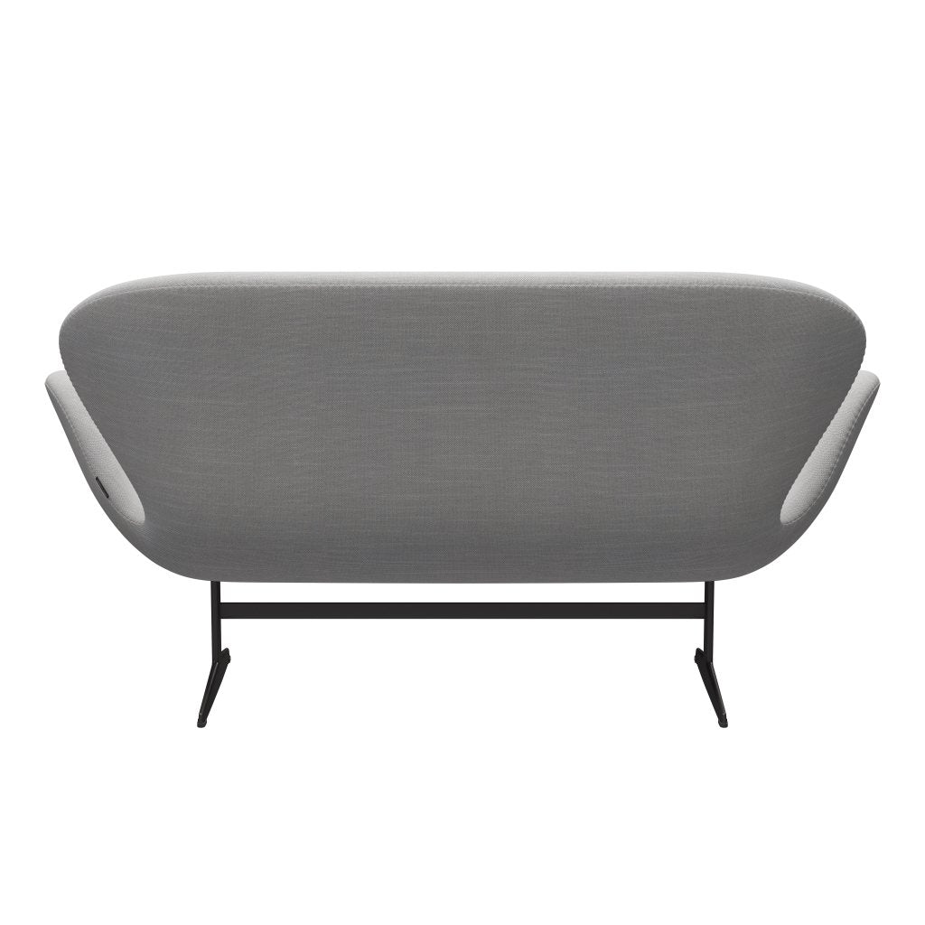 Fritz Hansen Swan Sofa 2-Sitzer, Warm Graphite/Sunniva Natural/Light Grey