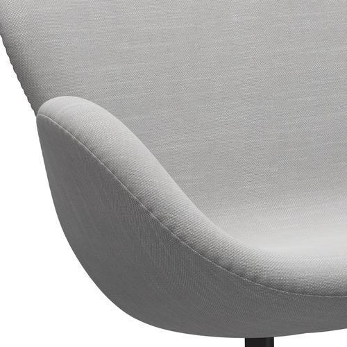 Fritz Hansen Swan Sofa 2-Sitzer, Warm Graphite/Sunniva Natural/Light Grey