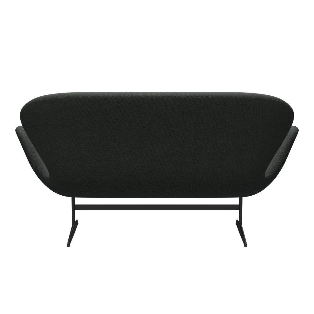 Fritz Hansen Swan Sofa 2-Sitzer, Warm Graphite/Sunniva Navy/Olive