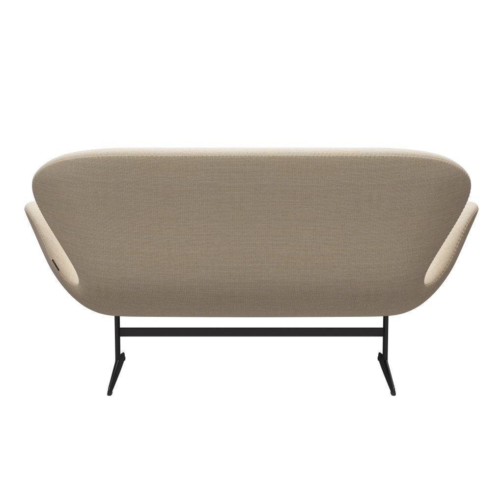 Fritz Hansen Swan Sofa 2-Sitzer, Warm Graphite/Sunniva Sand