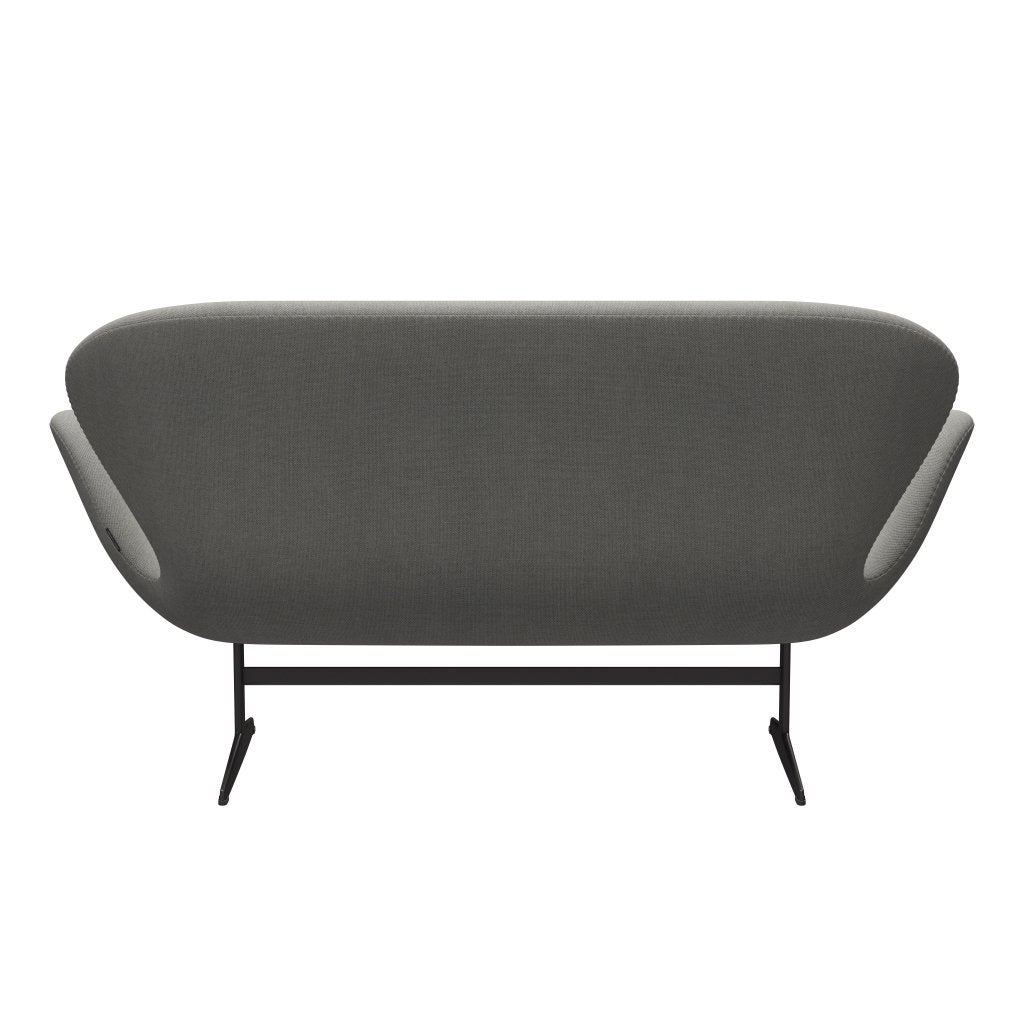 Fritz Hansen Swan Sofa 2-Sitzer, Warm Graphite/Sunniva Sand/Hell Grau