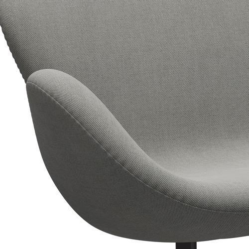 Fritz Hansen Swan Sofa 2-Sitzer, Warm Graphite/Sunniva Sand/Hell Grau