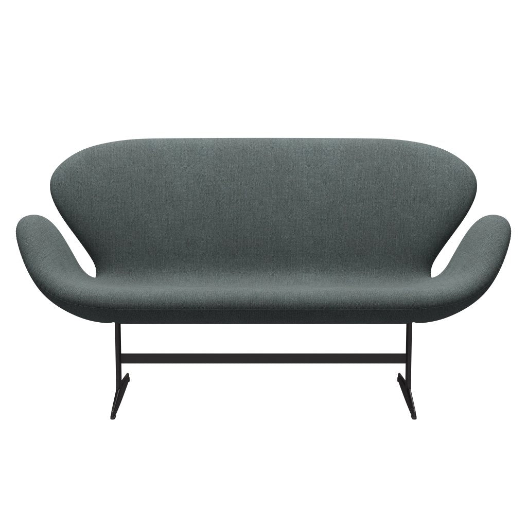 Fritz Hansen Swan Sofa 2-Sitzer, Warm Graphite/Sunniva Steel Grey