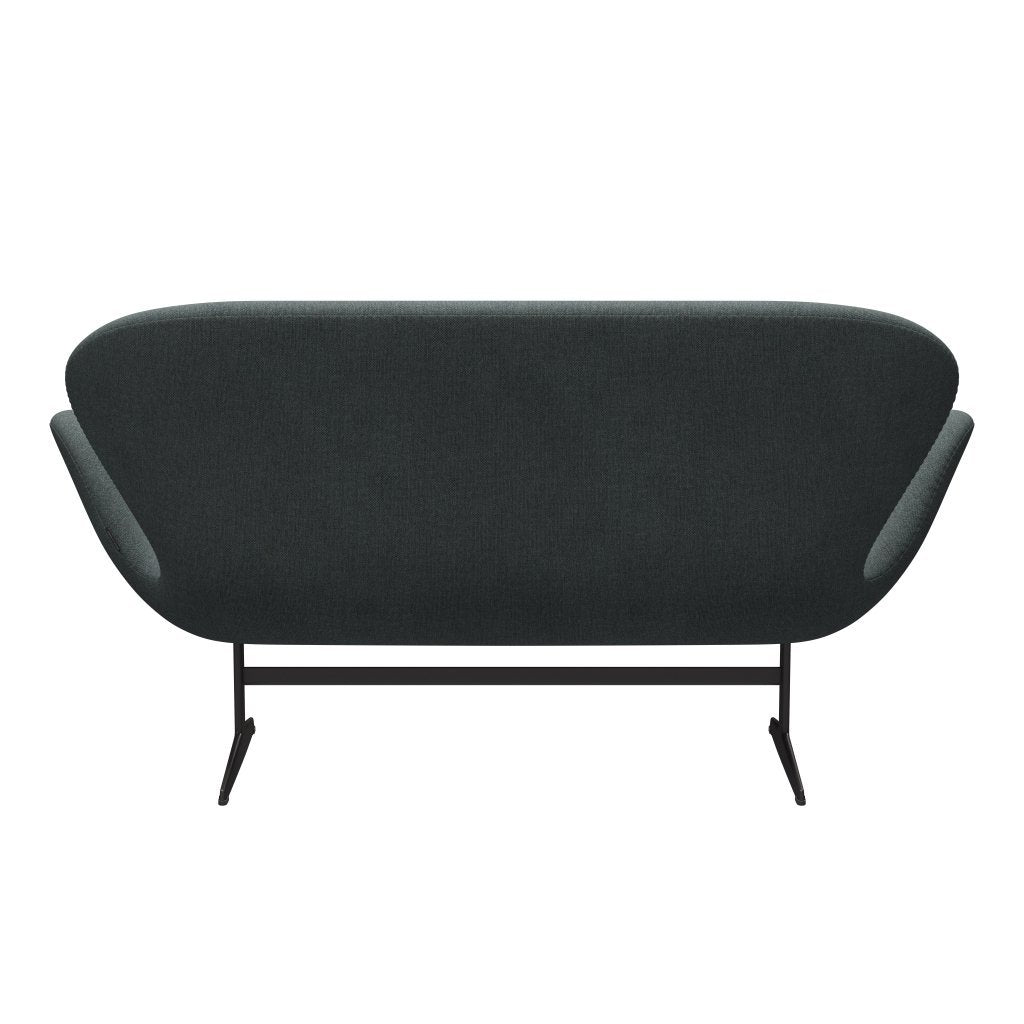 Fritz Hansen Swan Sofa 2-Sitzer, Warm Graphite/Sunniva Steel Grey