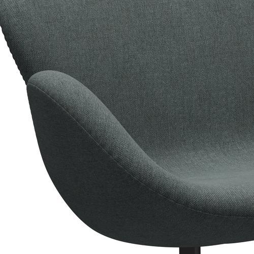 Fritz Hansen Swan Sofa 2-Sitzer, Warm Graphite/Sunniva Steel Grey