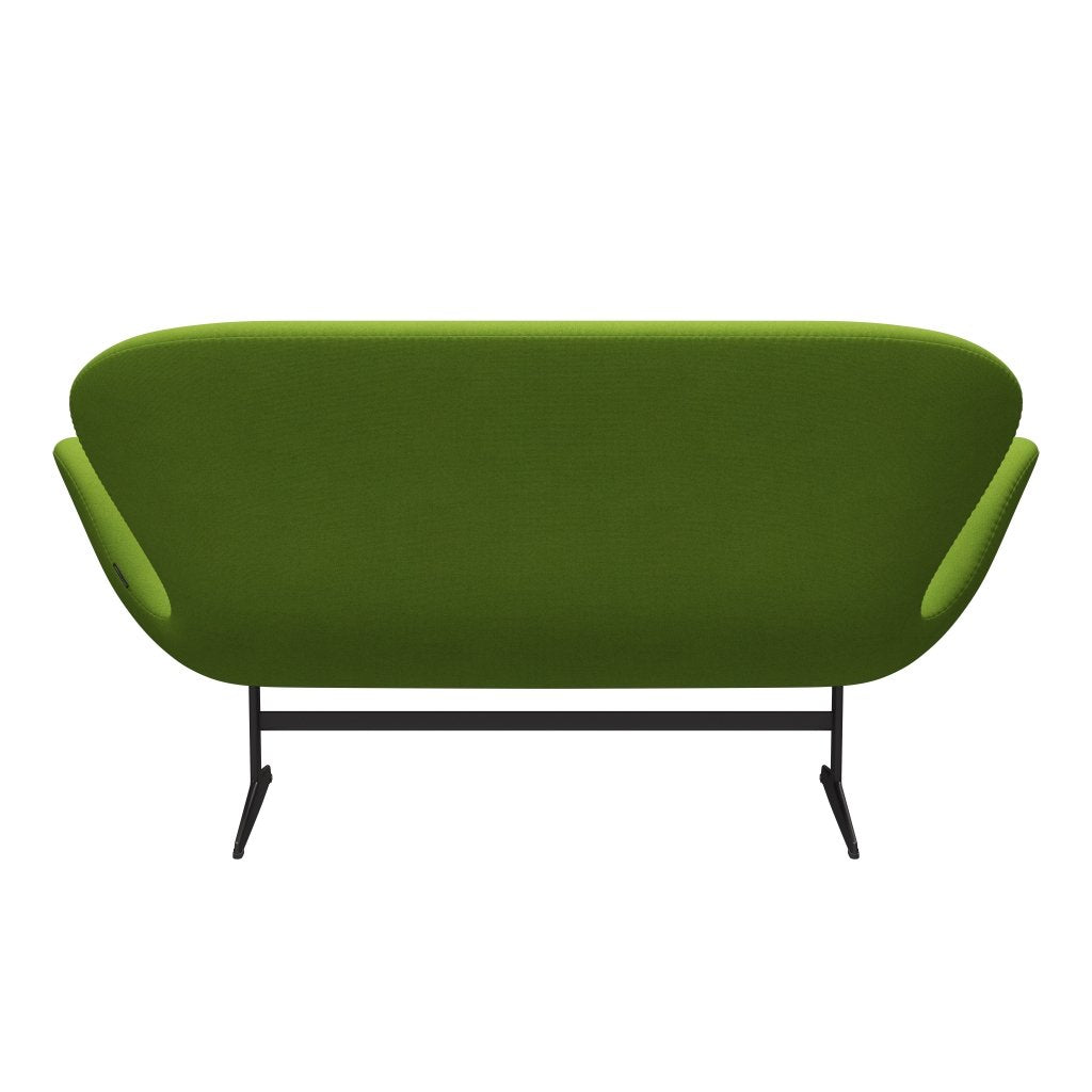 Fritz Hansen Swan Sofa 2-Sitzer, Warm Graphite/Tonus Lime