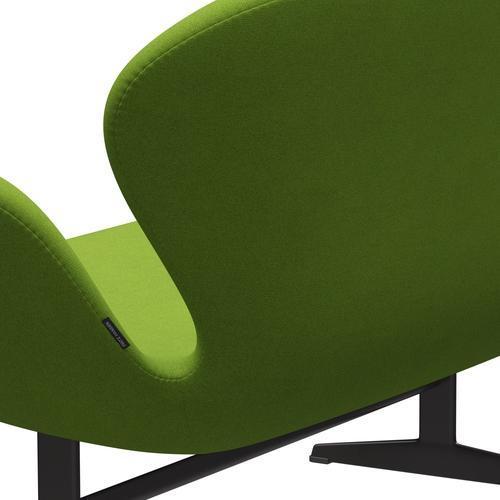 Fritz Hansen Swan Sofa 2-Sitzer, Warm Graphite/Tonus Lime