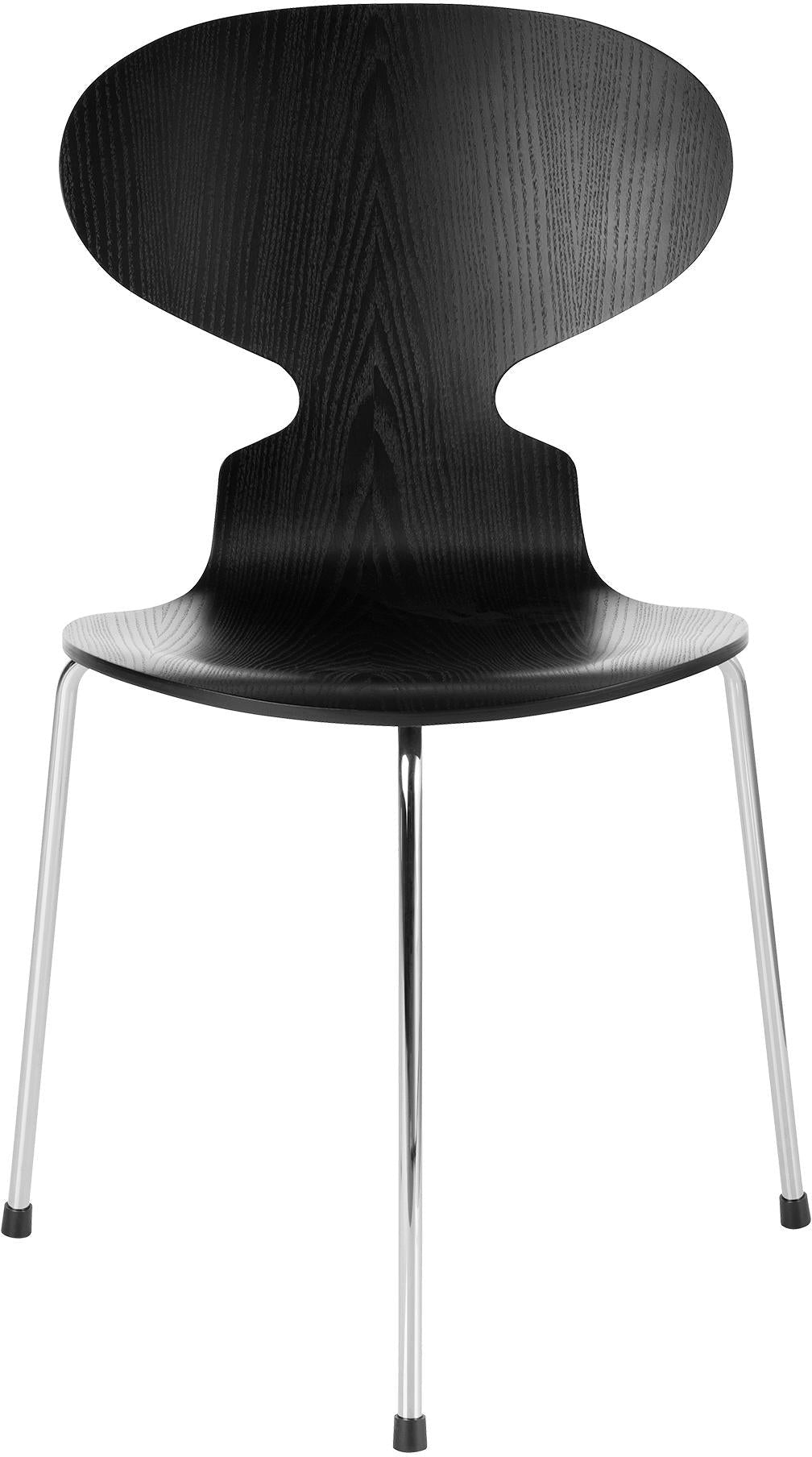 [product_category]-Fritz Hansen The Ant Chair Colored Ash 3 Legged, Black-Fritz Hansen-3100-195-FRI-1