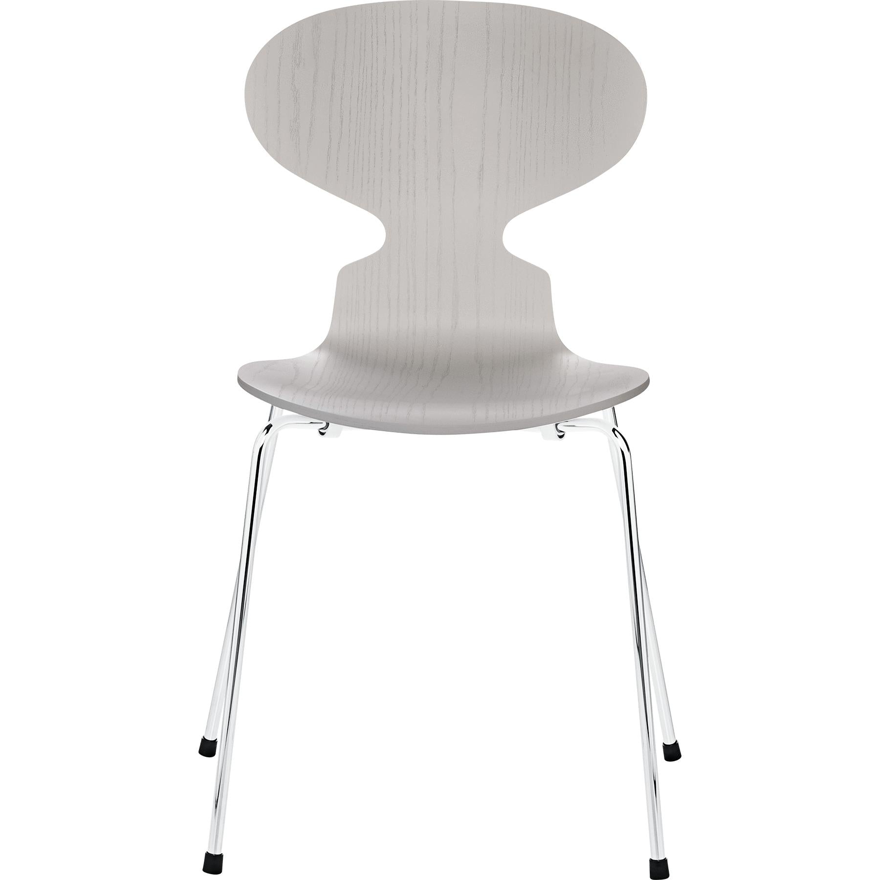 Fritz Hansen Der Ameisenstuhl Coloured Ash 4 Legged, Nine Grey