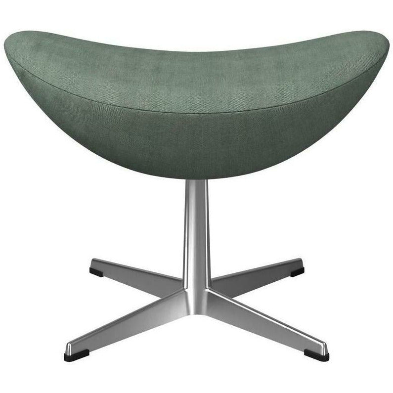 Fritz Hansen The Egg Fußschemel Stoff, Aqua