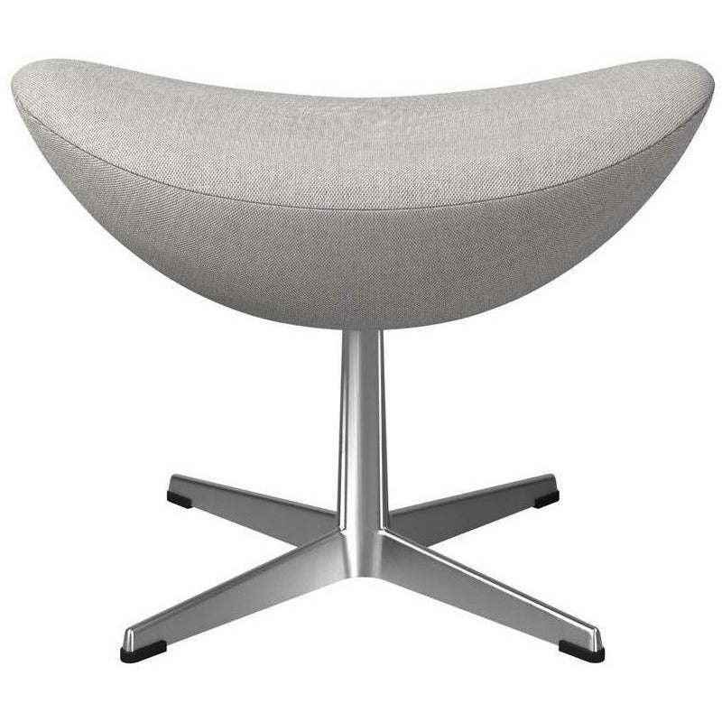 Fritz Hansen The Egg Fußschemel Stoff, Re Wool Off White