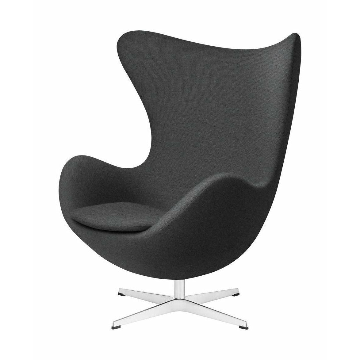 Fritz Hansen The Egg Lounge Chair Stoff, Christianshavn Grau Uni